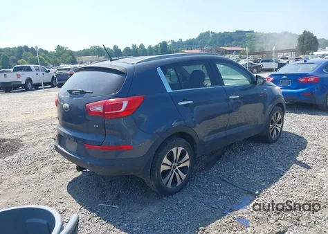 2013 Kia Sportage Ex from USA, damaged, VIN KNDPCCA28D7433912